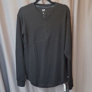 NWT GAP Men's Thermal Henley Size M